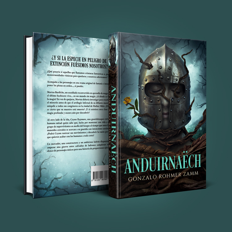 Fantasy Book Cover Design: Anduirnaech