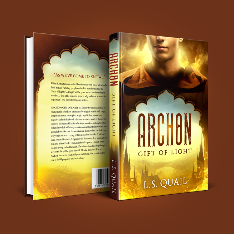 Fantasy Book Cover Design: Archon