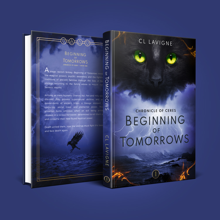 Fantasy Book Cover Design: Beginning of Tomorrows