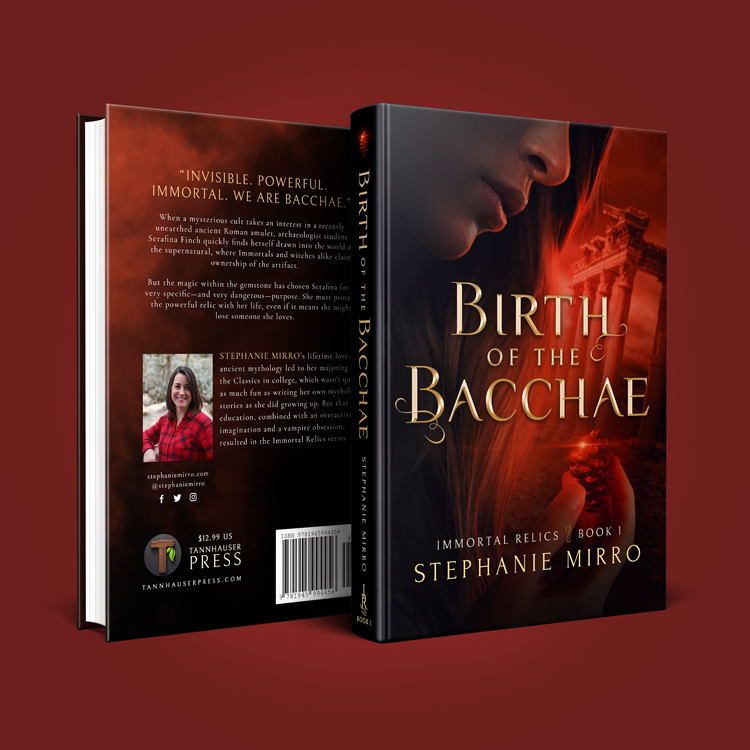 Fantasy Book Cover Design: Birth of the Bacchae