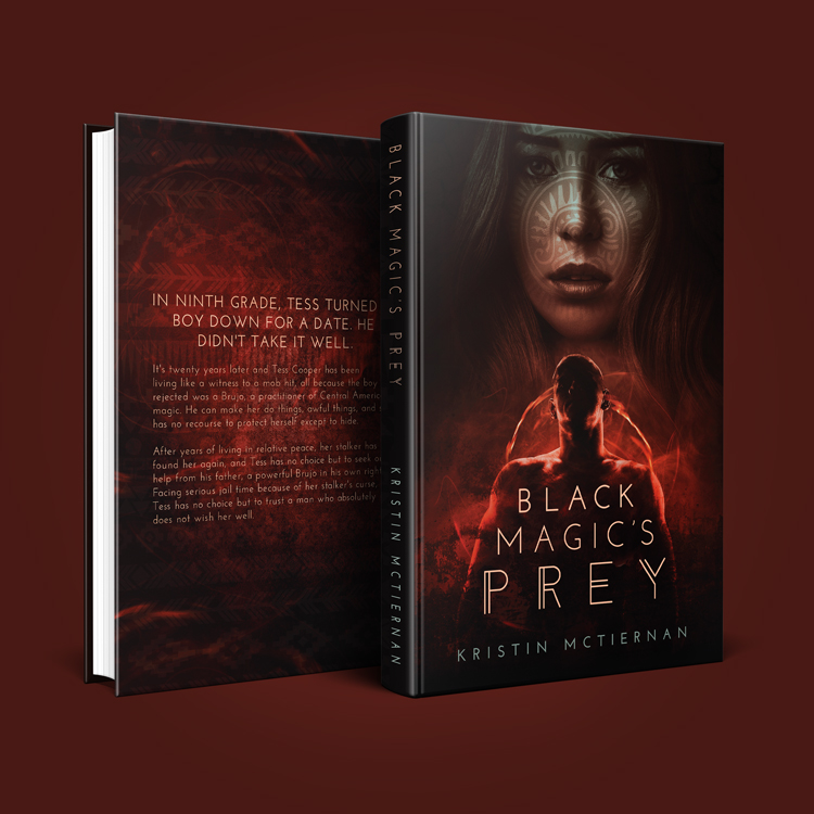 Horror Book Cover Design: Black Magic's Prey