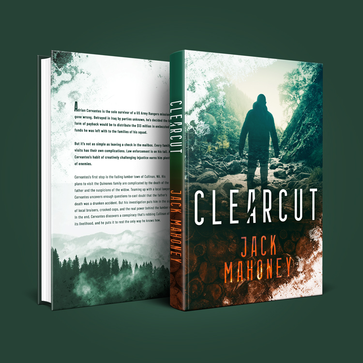 Thriller Book Cover Design: Clearcut