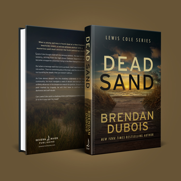 Thriller Book Cover Design: Dead Sand