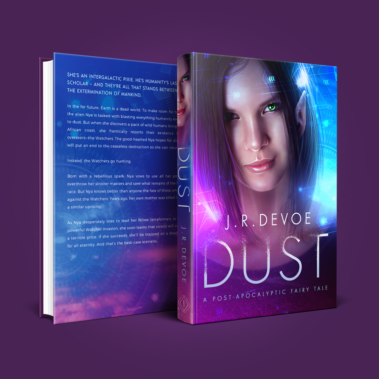 Science Fiction Book Cover Design: The Dust