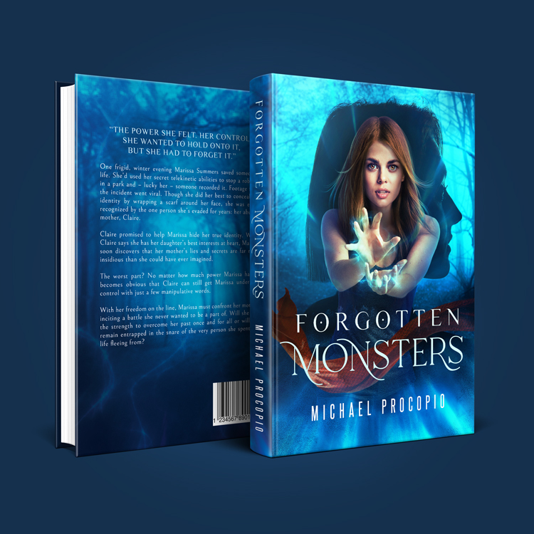 Urban Fantasy Book Cover Design: Forgotten Monsters