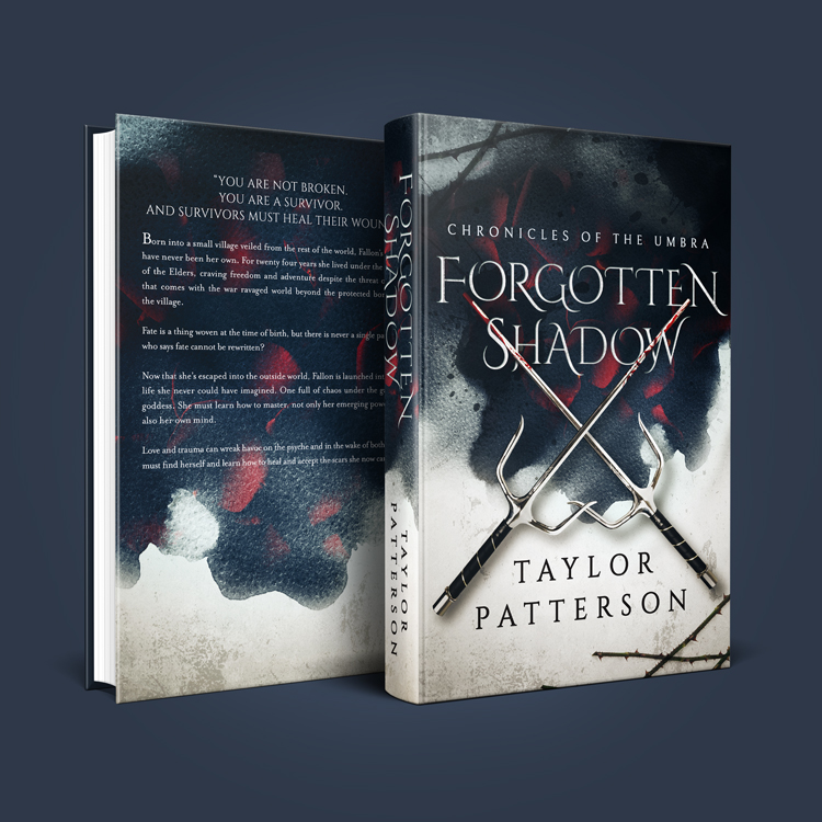 Fantasy Book Cover Design: Forgotten Shadow