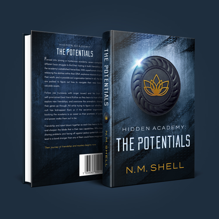 Science Fiction Book Cover Design: The Potentials