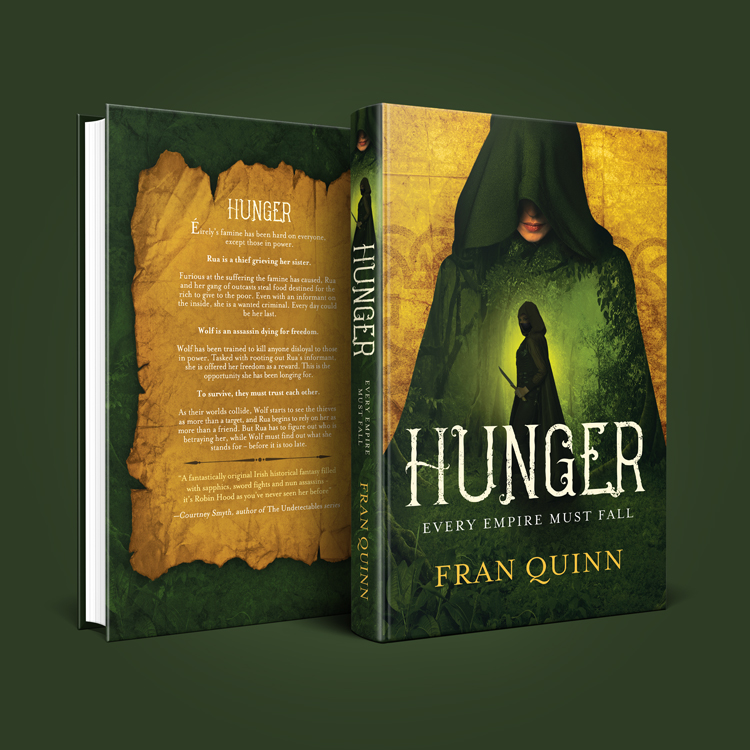 Fantasy Book Cover Design: Hunger