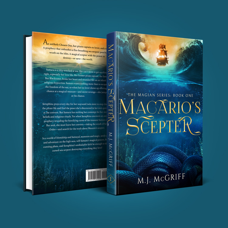 Fantasy Book Cover Design: Macario's Scepter