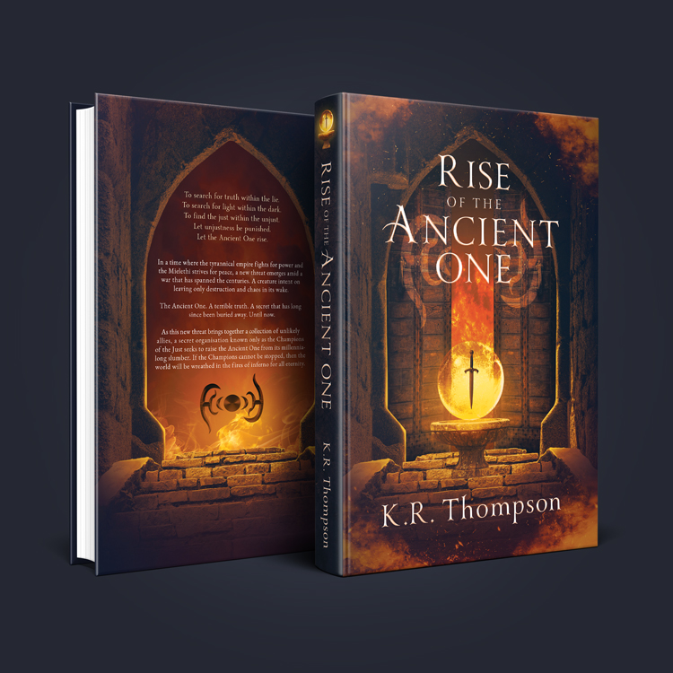 Fantasy Book Cover Design: Rise of the Ancient One