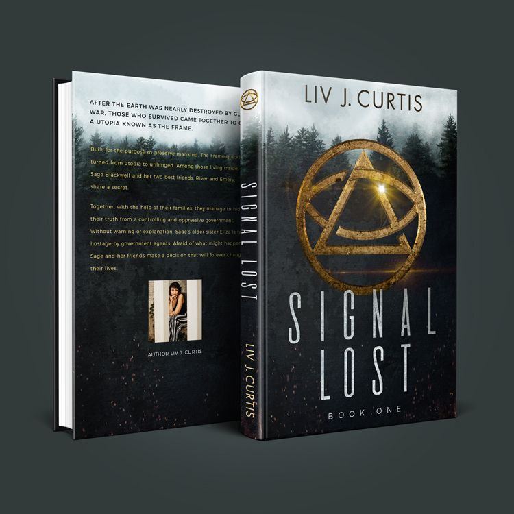 Science Fiction Book Cover Design: Signal Lost