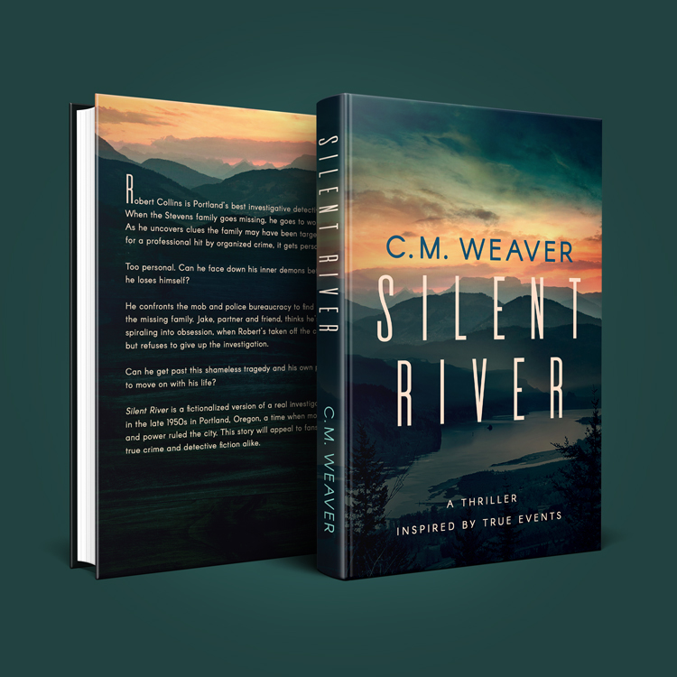 Thriller Book Cover Design: Silent River