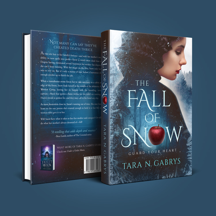 Fantasy Book Cover Design: The Fall of Snow
