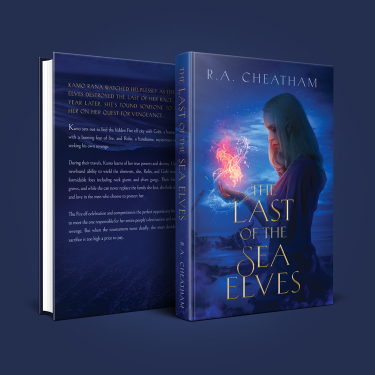Fantasy Book Cover Design: The Last of the Sea Elves