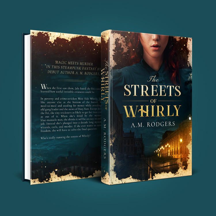 Fantasy Book Cover Design: The Streets of Whirly