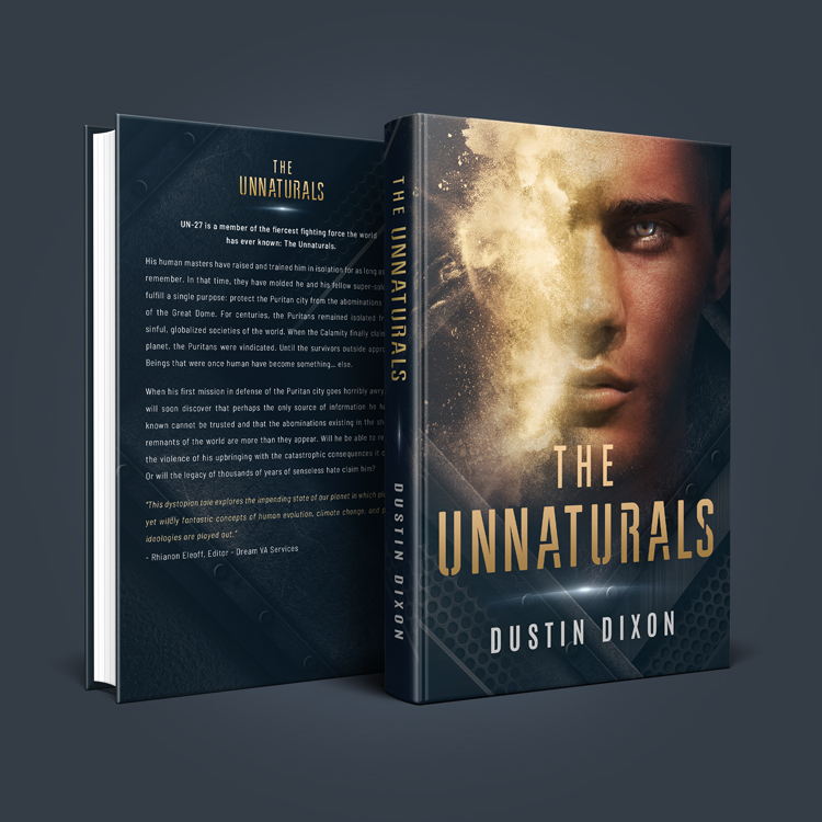 Science Fiction Book Cover Design: The Unnaturals