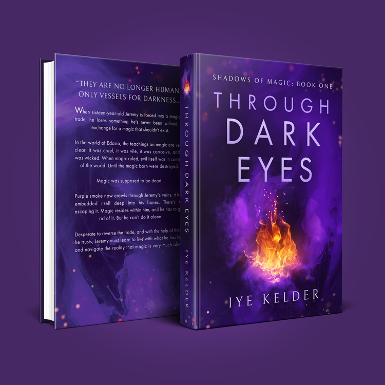 Fantasy Book Cover Design: Through Dark Eyes
