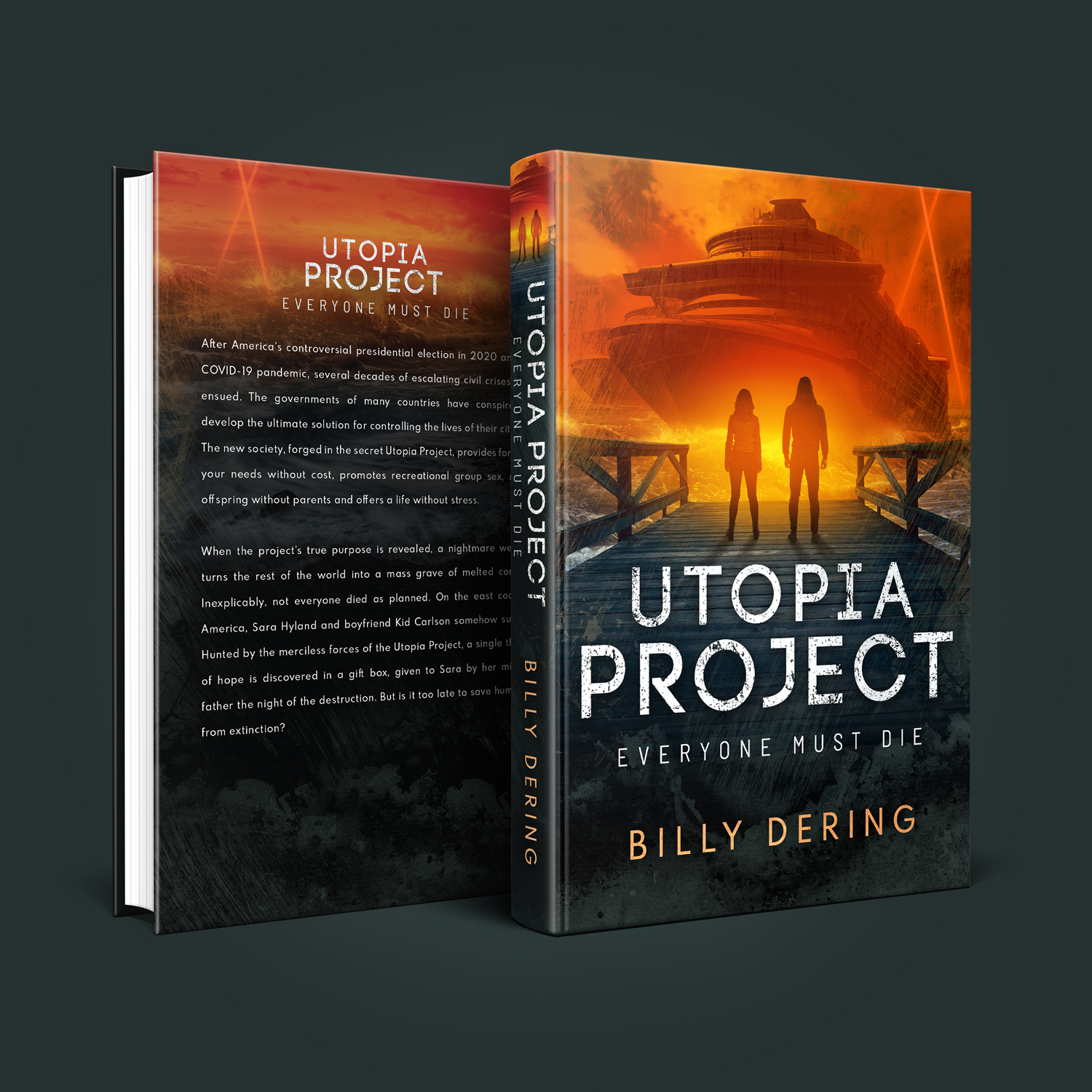 Science Fiction Book Cover Design: Utopia Project