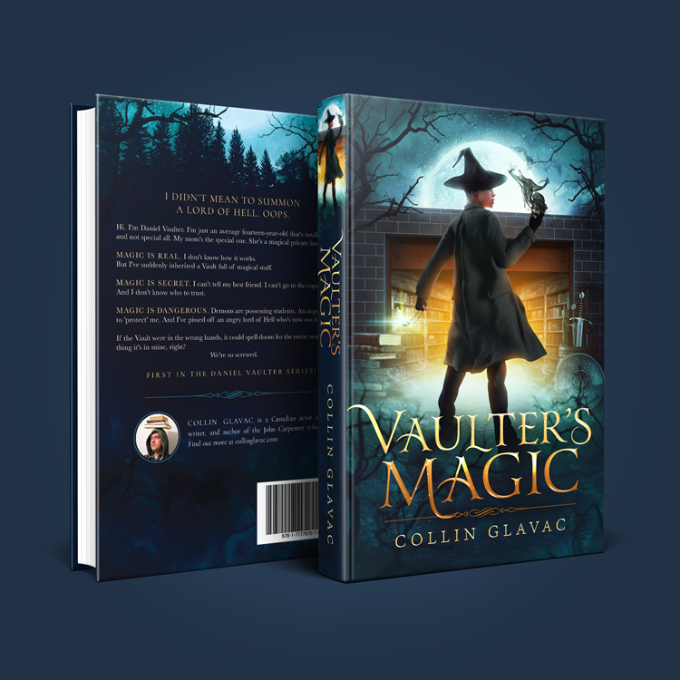 Urban Fantasy Book Cover Design: Vaulter's Magic