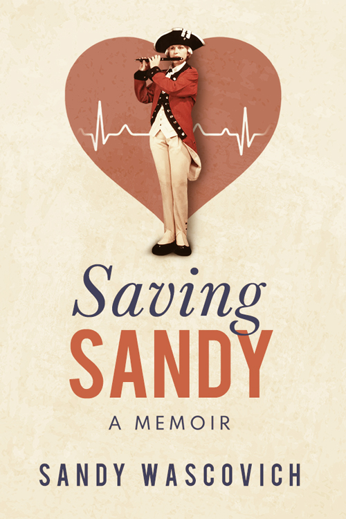 Nonfiction Book Cover Design: Saving Sandy