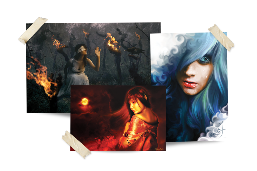 TS95 Studios: DeviantArt Artwork Collage